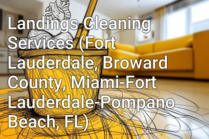 Landings Cleaning Services (Fort Lauderdale, Broward County, Miami-Fort Lauderdale-Pompano Beach, FL)