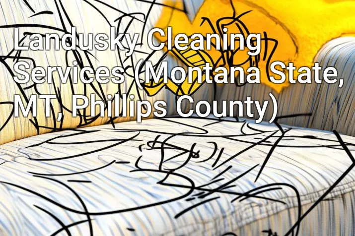 Landusky Cleaning Services (Montana State, MT, Phillips County)
