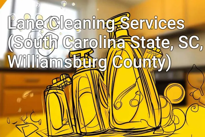 Lane Cleaning Services (South Carolina State, SC, Williamsburg County)