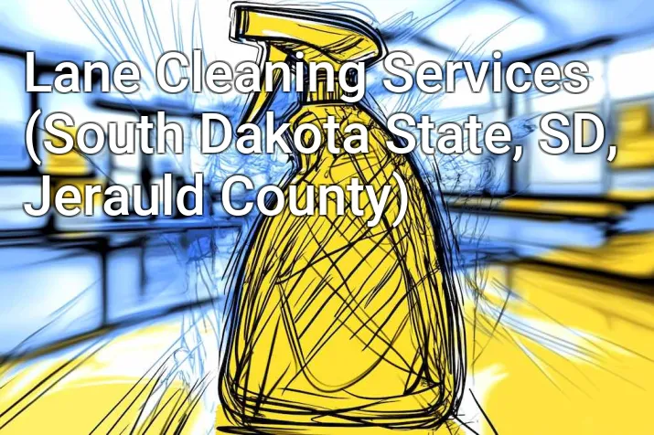 Lane Cleaning Services (South Dakota State, SD, Jerauld County)