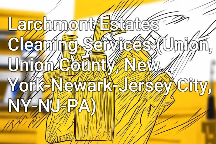 Larchmont Estates Cleaning Services (Union, Union County, New York-Newark-Jersey City, NY-NJ-PA)