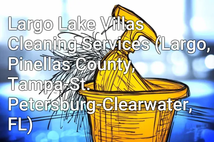 Largo Lake Villas Cleaning Services (Largo, Pinellas County, Tampa-St. Petersburg-Clearwater, FL)