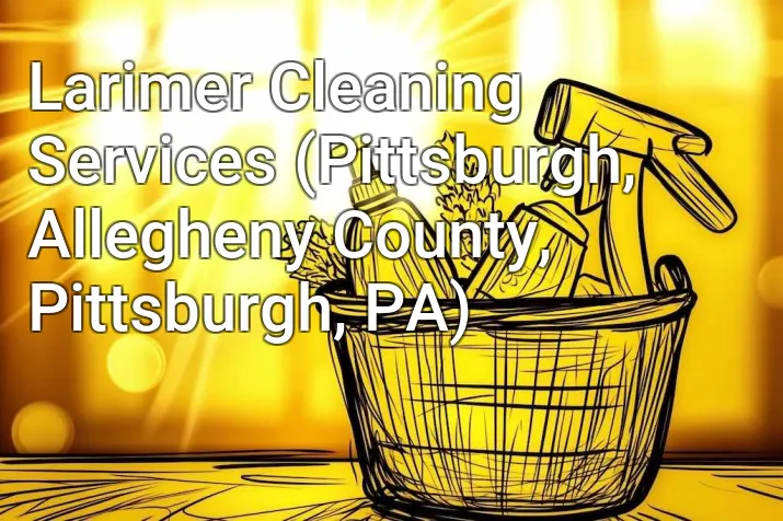 Larimer Cleaning Services (Pittsburgh, Allegheny County, Pittsburgh, PA)