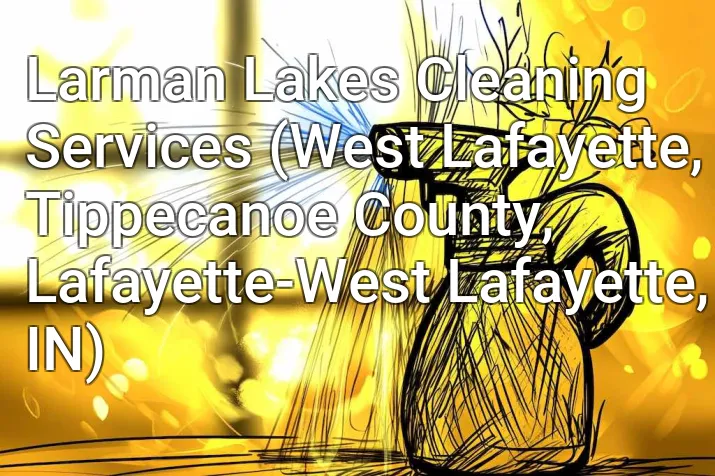 Larman Lakes Cleaning Services (West Lafayette, Tippecanoe County, Lafayette-West Lafayette, IN)
