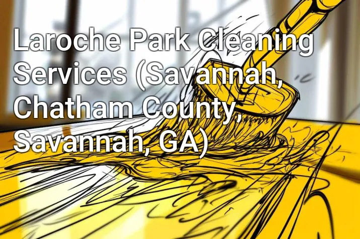 Laroche Park Cleaning Services (Savannah, Chatham County, Savannah, GA)