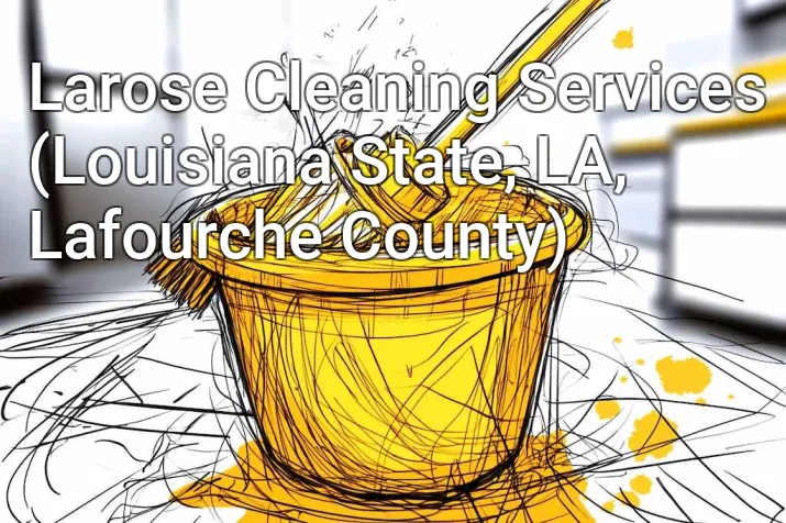 Larose Cleaning Services (Louisiana State, LA, Lafourche County)