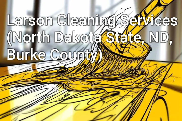 Larson Cleaning Services (North Dakota State, ND, Burke County)