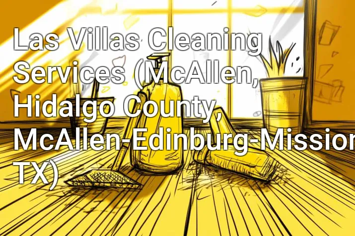 Las Villas Cleaning Services (McAllen, Hidalgo County, McAllen-Edinburg-Mission, TX)