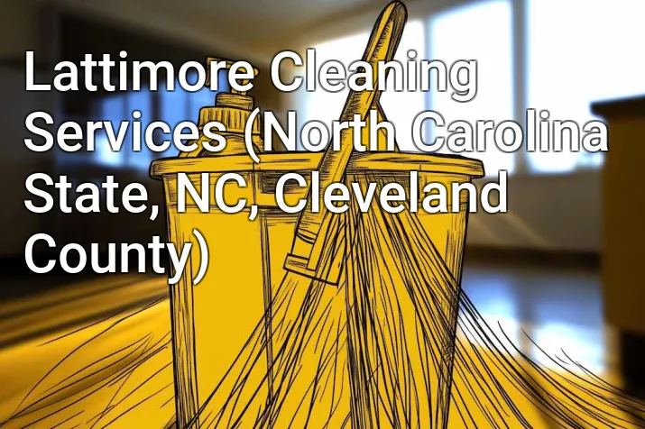 Lattimore Cleaning Services (North Carolina State, NC, Cleveland County)