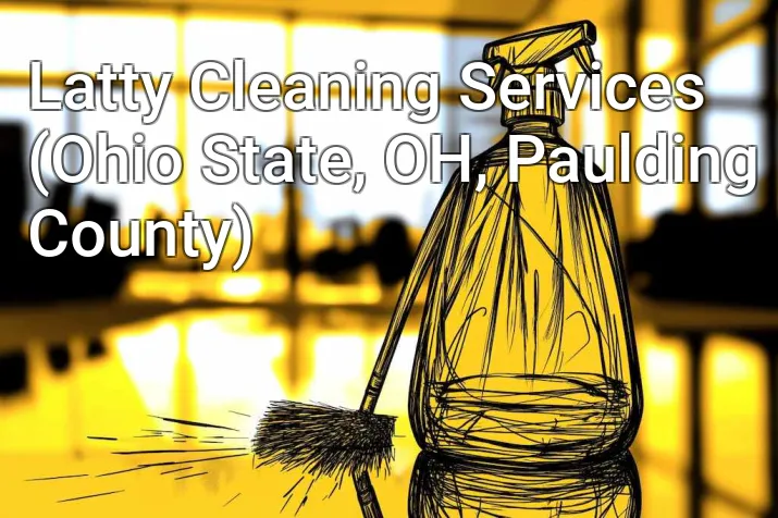 Latty Cleaning Services (Ohio State, OH, Paulding County)