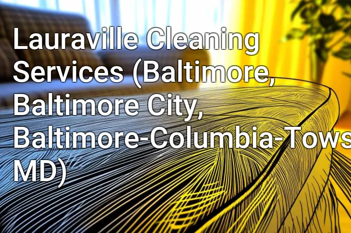 Lauraville Cleaning Services (Baltimore, Baltimore City, Baltimore-Columbia-Towson, MD)