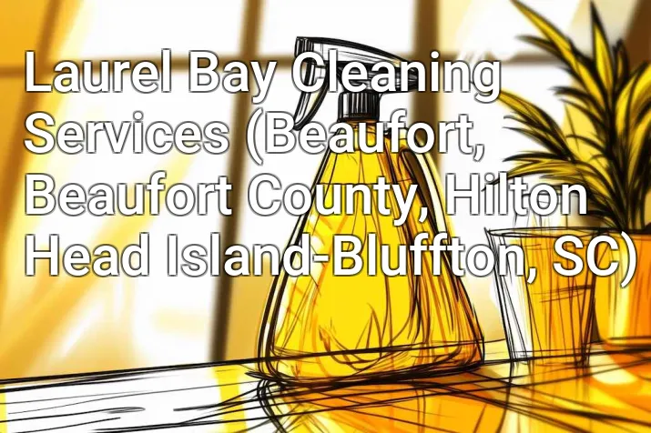 Laurel Bay Cleaning Services (Beaufort, Beaufort County, Hilton Head Island-Bluffton, SC)