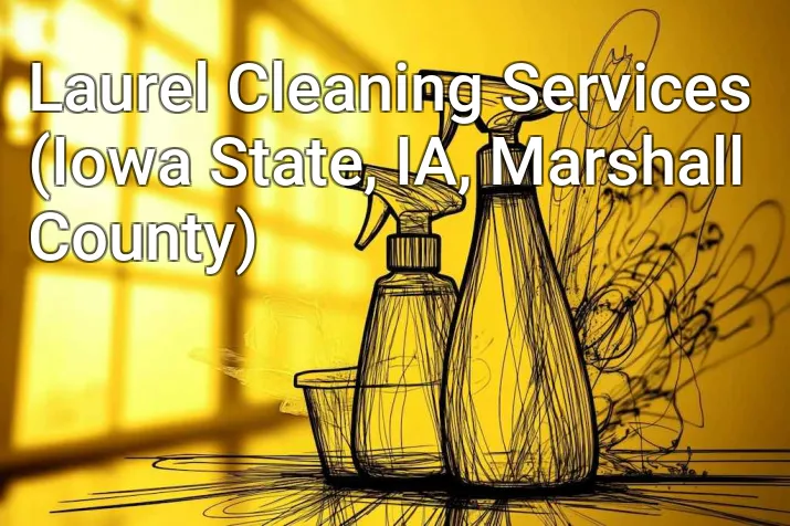 Laurel Cleaning Services (Iowa State, IA, Marshall County)