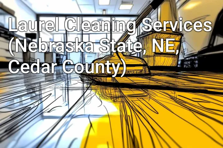 Laurel Cleaning Services (Nebraska State, NE, Cedar County)