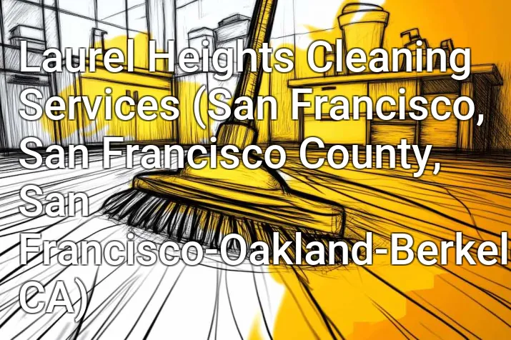 Laurel Heights Cleaning Services (San Francisco, San Francisco County, San Francisco-Oakland-Berkeley, CA)