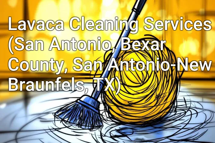Lavaca Cleaning Services (San Antonio, Bexar County, San Antonio-New Braunfels, TX)
