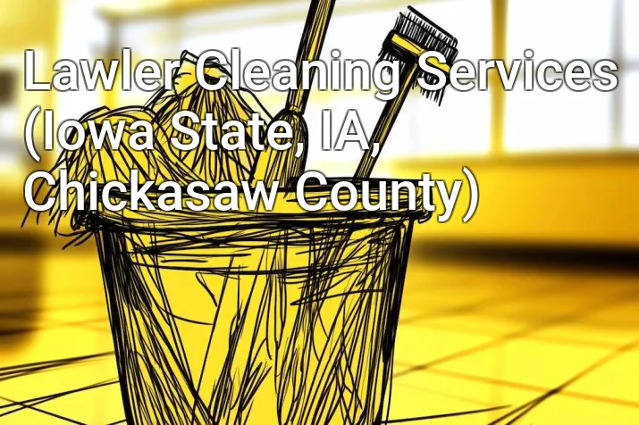 Lawler Cleaning Services (Iowa State, IA, Chickasaw County)