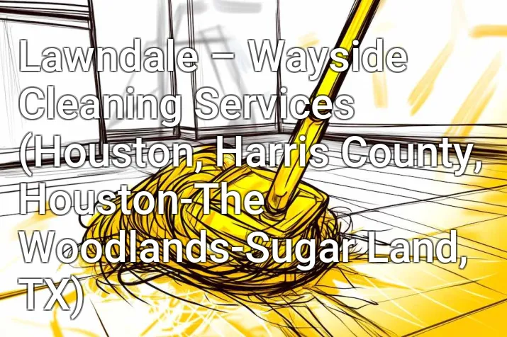Lawndale – Wayside Cleaning Services (Houston, Harris County, Houston-The Woodlands-Sugar Land, TX)
