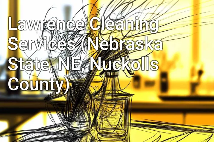 Lawrence Cleaning Services (Nebraska State, NE, Nuckolls County)