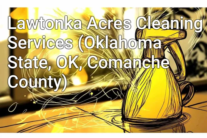 Lawtonka Acres Cleaning Services (Oklahoma State, OK, Comanche County)