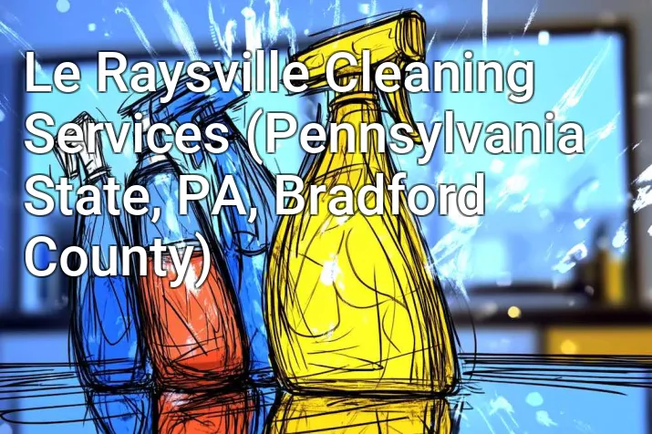 Le Raysville Cleaning Services (Pennsylvania State, PA, Bradford County)