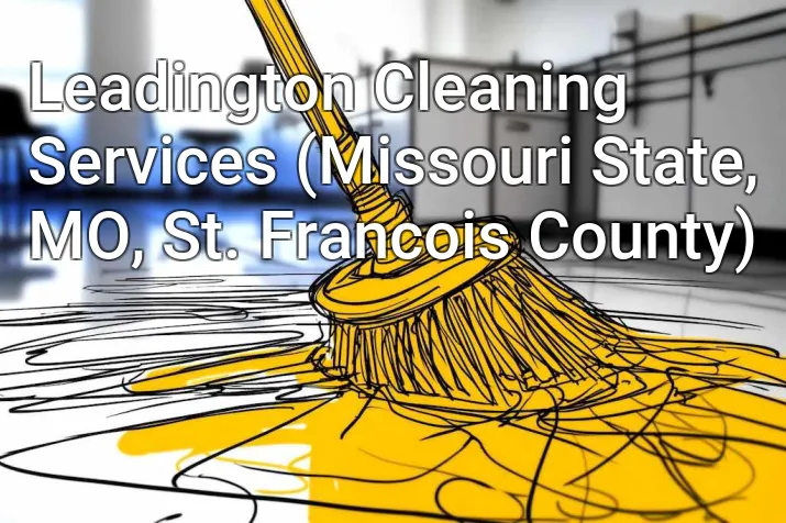 Leadington Cleaning Services (Missouri State, MO, St. Francois County)