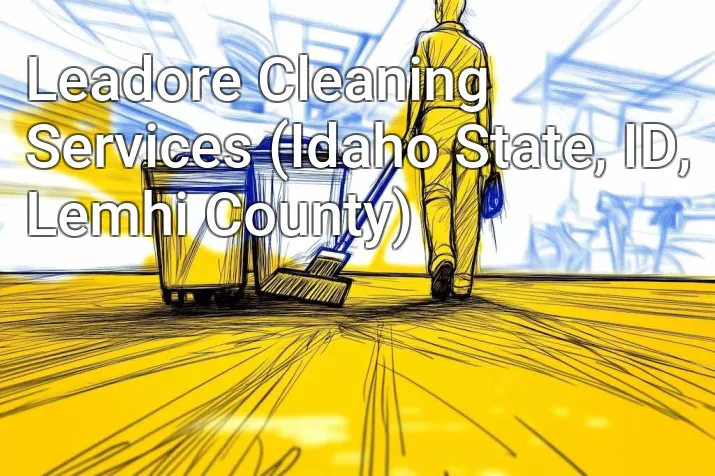 Leadore Cleaning Services (Idaho State, ID, Lemhi County)