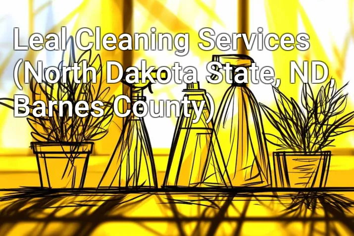 Leal Cleaning Services (North Dakota State, ND, Barnes County)