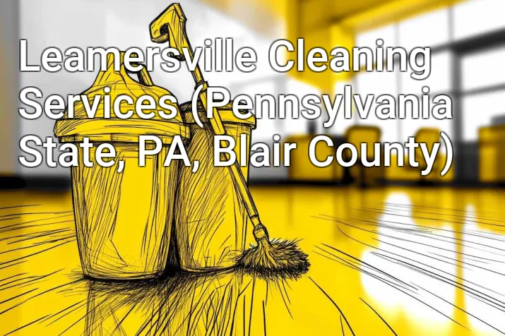 Leamersville Cleaning Services (Pennsylvania State, PA, Blair County)