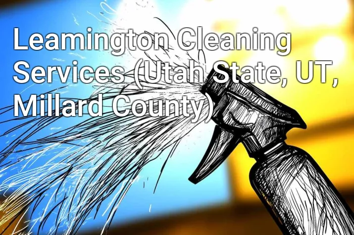 Leamington Cleaning Services (Utah State, UT, Millard County)