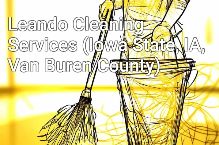Leando Cleaning Services (Iowa State, IA, Van Buren County)