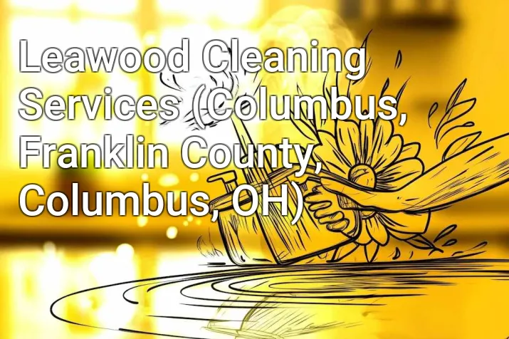 Leawood Cleaning Services (Columbus, Franklin County, Columbus, OH)