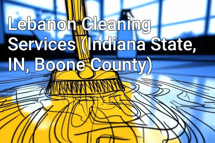 Lebanon Cleaning Services (Indiana State, IN, Boone County)
