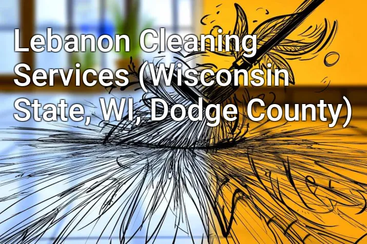 Lebanon Cleaning Services (Wisconsin State, WI, Dodge County)