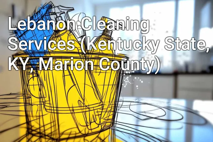 Lebanon Cleaning Services (Kentucky State, KY, Marion County)