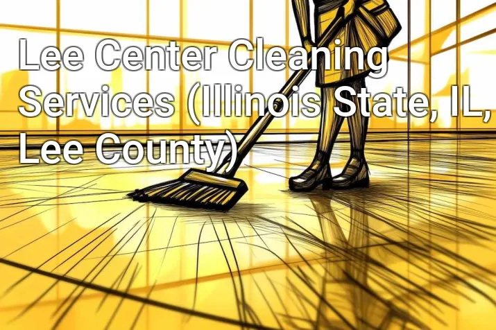 Lee Center Cleaning Services (Illinois State, IL, Lee County)