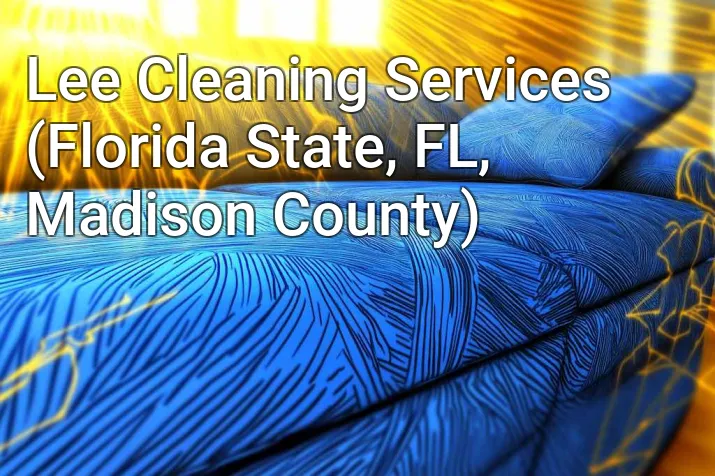 Lee Cleaning Services (Florida State, FL, Madison County)