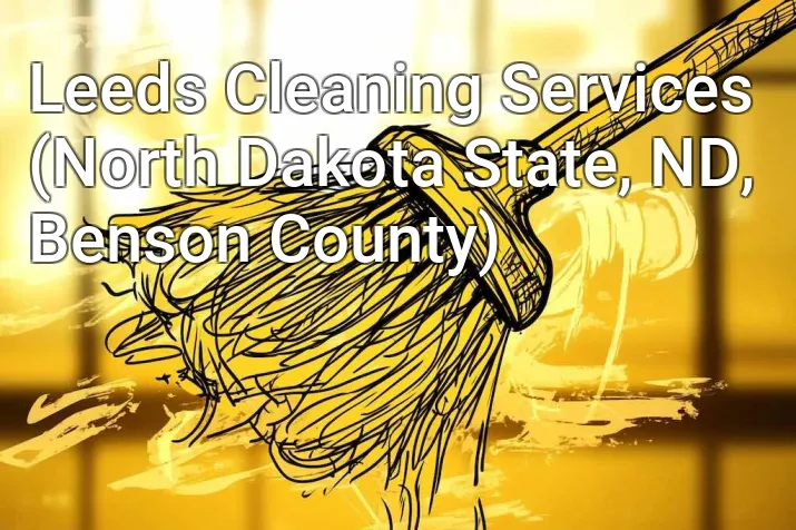 Leeds Cleaning Services (North Dakota State, ND, Benson County)