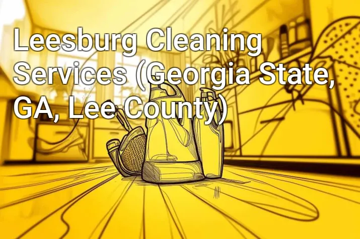 Leesburg Cleaning Services (Georgia State, GA, Lee County)
