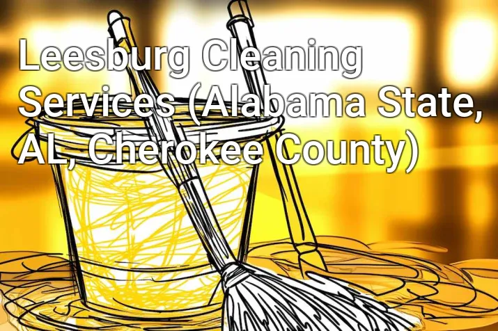 Leesburg Cleaning Services (Alabama State, AL, Cherokee County)