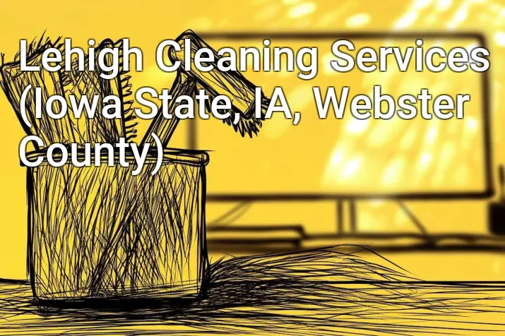 Lehigh Cleaning Services (Iowa State, IA, Webster County)