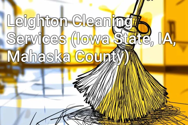 Leighton Cleaning Services (Iowa State, IA, Mahaska County)