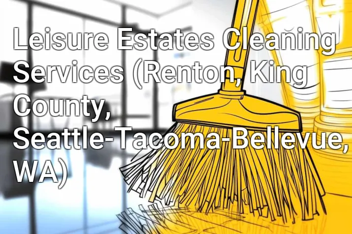Leisure Estates Cleaning Services (Renton, King County, Seattle-Tacoma-Bellevue, WA)