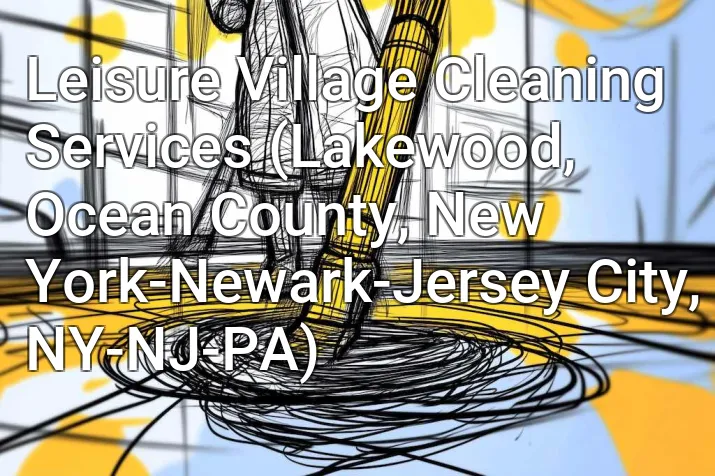 Leisure Village Cleaning Services (Lakewood, Ocean County, New York-Newark-Jersey City, NY-NJ-PA)