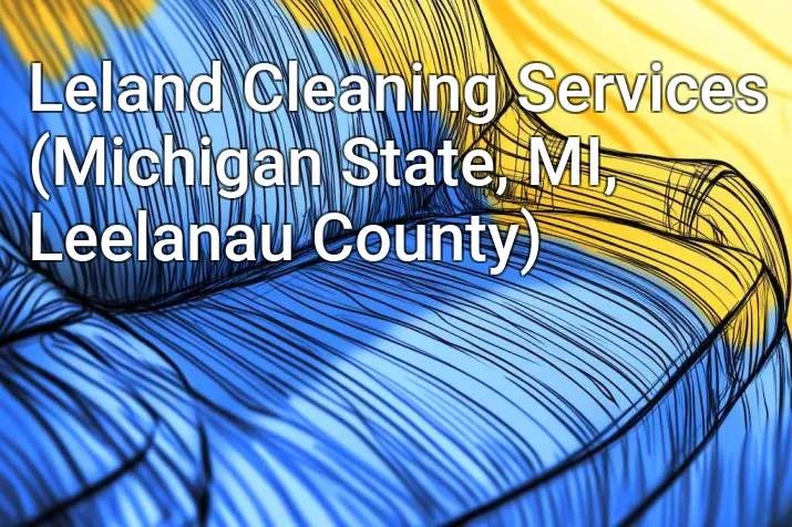 Leland Cleaning Services (Michigan State, MI, Leelanau County)