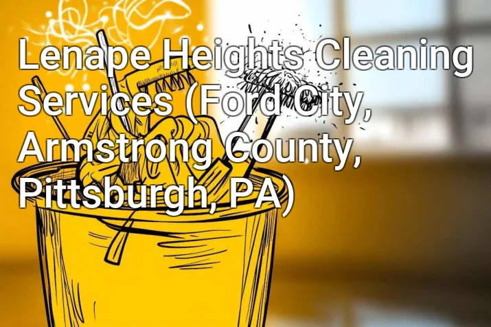 Lenape Heights Cleaning Services (Ford City, Armstrong County, Pittsburgh, PA)