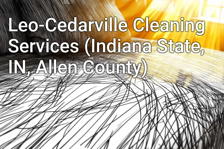 Leo-Cedarville Cleaning Services (Indiana State, IN, Allen County)