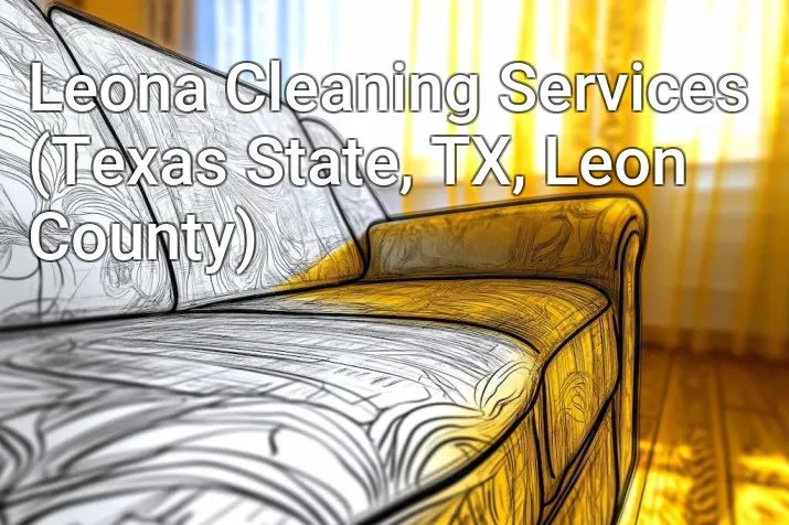 Leona Cleaning Services (Texas State, TX, Leon County)