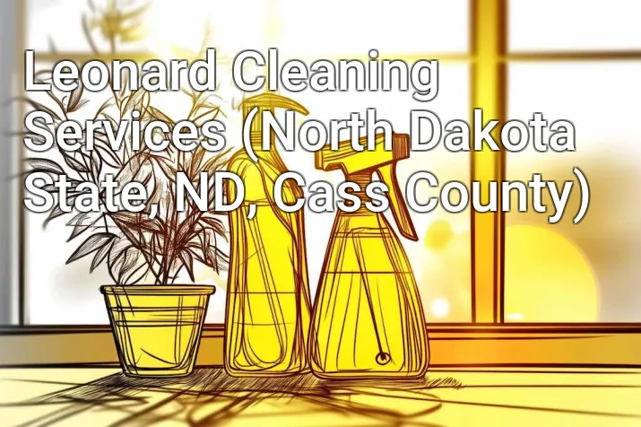 Leonard Cleaning Services (North Dakota State, ND, Cass County)