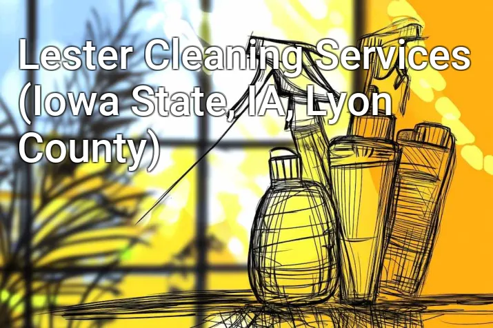 Lester Cleaning Services (Iowa State, IA, Lyon County)